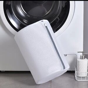 1 pc Durable Mesh Shoe Laundry Bag with Zipper Closure